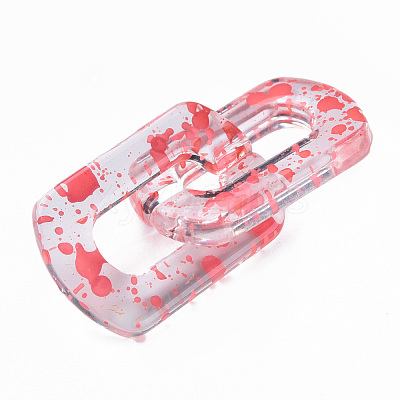 Transparent Acrylic Linking Rings OACR-N009-017A-12-1