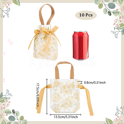 Canvas Cloth Storage Pouches ABAG-WH0032-78C-1
