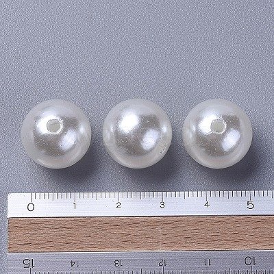 Imitation Pearl Acrylic Beads PL612-22-1