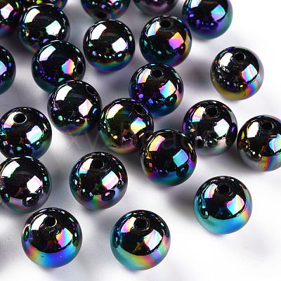 Opaque Acrylic Beads MACR-S370-D16mm-S002-1