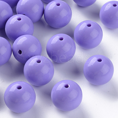 Opaque Acrylic Beads MACR-S370-C20mm-SS2114-1
