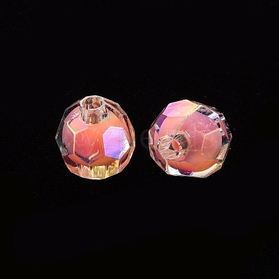 Transparent Acrylic Beads X-TACR-S152-04B-SS2109-1