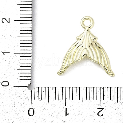 Golden Alloy Pendants PALLOY-R151-50G-02-1