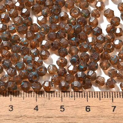 Picasso Baking Paint Glass Seed Beads SEED-A032-02A-18-1