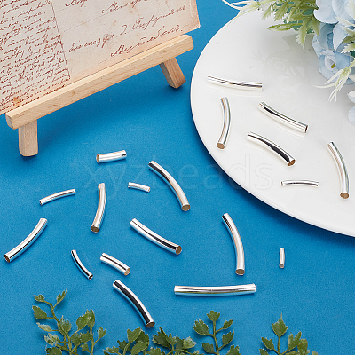 50Pcs 5 Style Brass Tube Beads Sets KK-AR0003-16-1