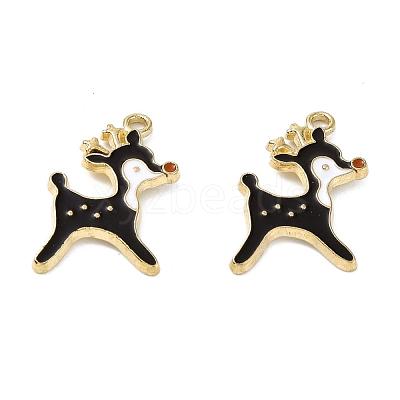 Alloy Enamel Pendants ENAM-N054-012A-1