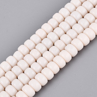 Opaque Glass Beads Strands GLAA-NH0002-B01-C13-1
