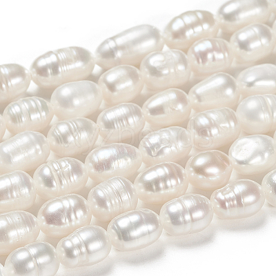 Natural Cultured Freshwater Pearl Beads Strands PEAR-N012-05G-1