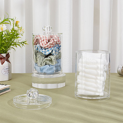 Acrylic Cosmetic Storage Organizer Box CON-WH0087-73-1
