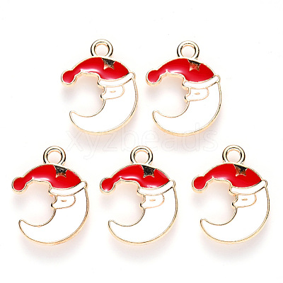 Alloy Enamel Pendants X-ENAM-S121-008-1