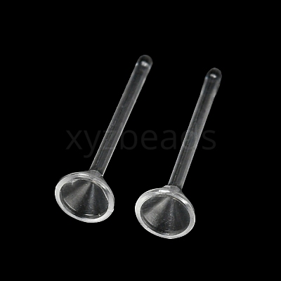 Resin Stud Earring Findings LS-X1-FIND-H046-06-1