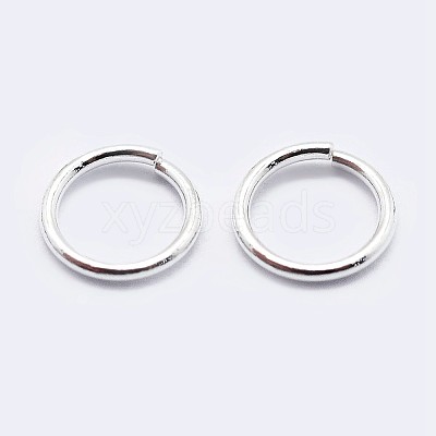 925 Sterling Silver Saw Cut Open Jump Rings STER-F036-02S-1x5mm-1