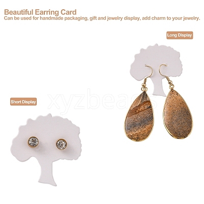 Cardboard Earring Display Cards CDIS-L003-A01-A-1