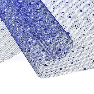Glitter Sequin Deco Mesh Ribbons OCOR-I005-E06-1