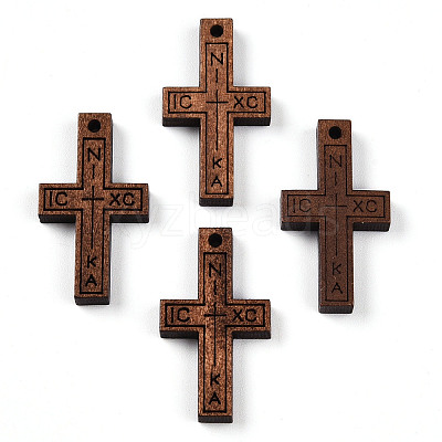 Natural Wood Pendants WOOD-N016-64-01-1