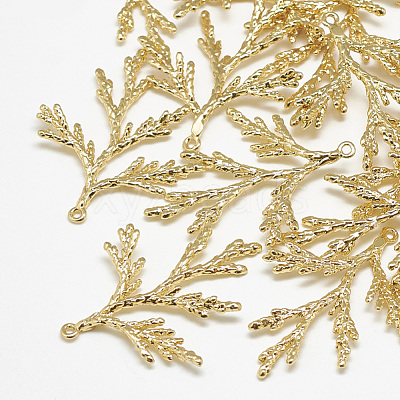 Brass Pendants KK-S347-097-1