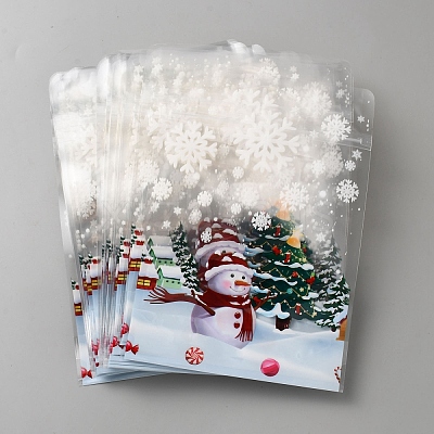 Christmas PET with CPP Cookies Storage Resealable Bags ABAG-WH20026-004-1