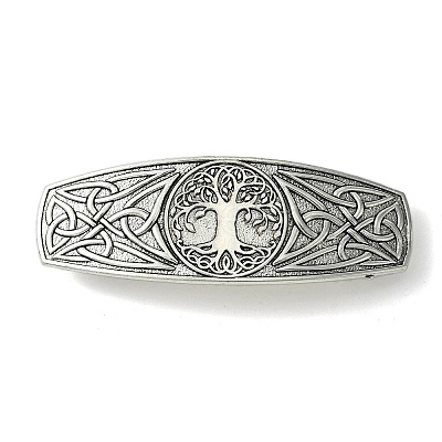 Alloy Hair Barrettes OHAR-C010-05E-AS-1