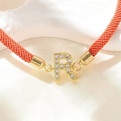 Adjustable Nylon Cord Bracelets BJEW-C096-01G-18-1
