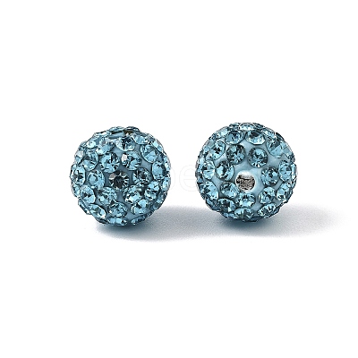 Pave Disco Ball Beads RB-Q195-10mm-202-1