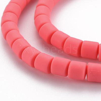 Polymer Clay Bead Strands CLAY-T001-C21-1