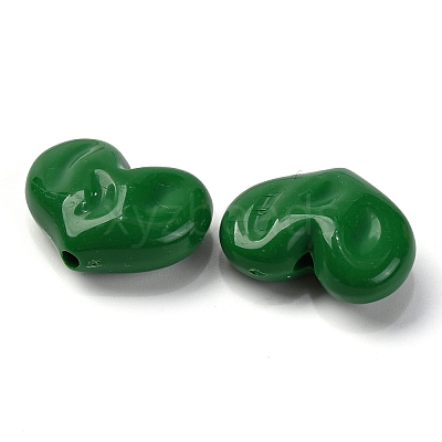 Opaque Acrylic Beads OACR-Z013-33E-1