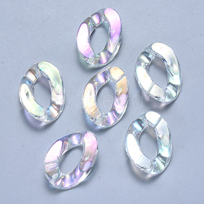 Transparent Acrylic Linking Rings OACR-S036-001B-D01-1