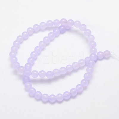 Natural & Dyed Malaysia Jade Bead Strands X-G-A146-6mm-A18-1