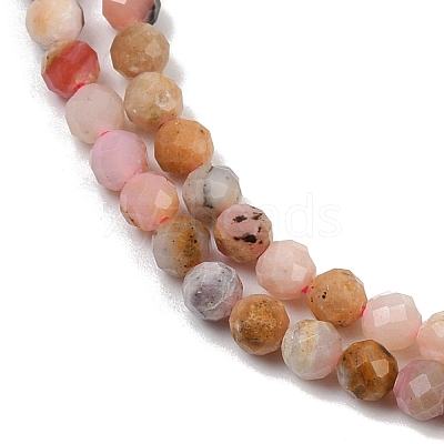 Natural Peruvian Pink Opal Beads Strands G-D304-02-4mm-1
