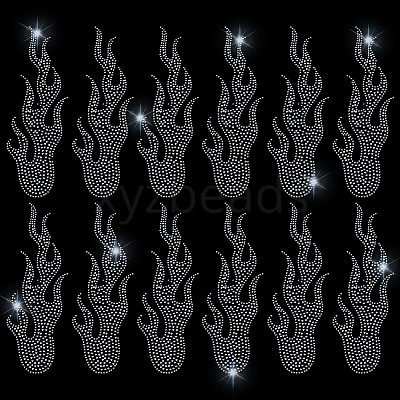 Hotfix Glass Rhinestone DIY-WH0349-403B-1