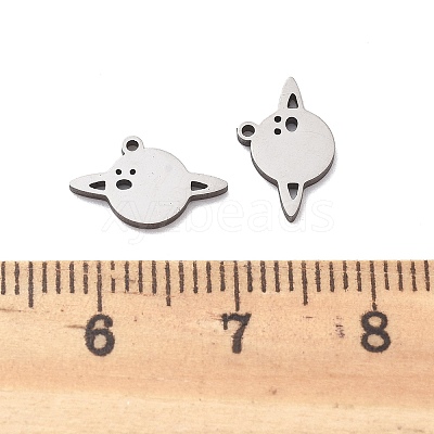 201 Stainless Steel Charms STAS-V001-17-1