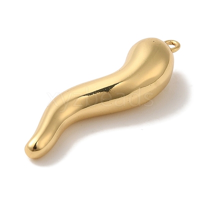Rack Plating Brass Pendants KK-A229-02B-G-1