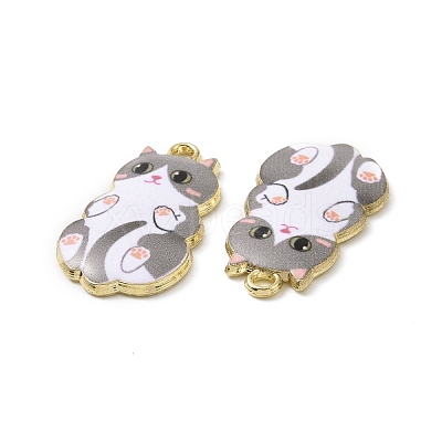 Alloy Enamel Pendants FIND-E031-02C-1