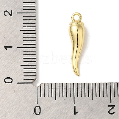 Rack Plating Brass Pendants KK-A229-02A-G-1