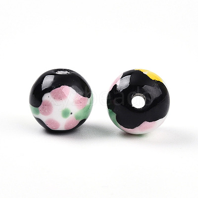 Handmade Porcelain Beads X1-PORC-N009-05F-1