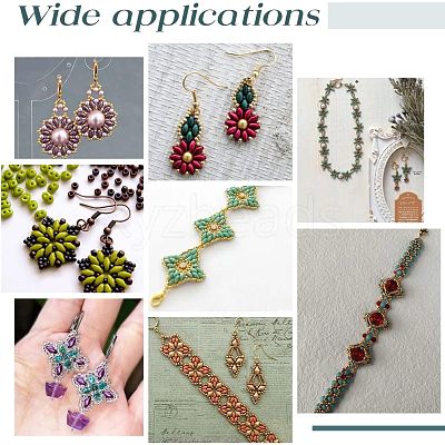 720Pcs Colours Luster Czech Glass Seed Beads GLAA-NB0001-51B-1