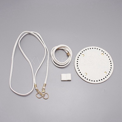 PU Leather DIY Purse Knitting Making Kit DIY-WH0319-69-1
