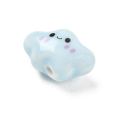 Printed Handmade Porcelain Beads PR-CBA83CE-04-1