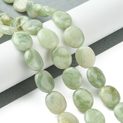 Natural Xiuyan Jade Beads Strands G-K365-B11-02-1
