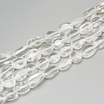 Natural Quartz Crystal Beads Strands G-S302-45-1
