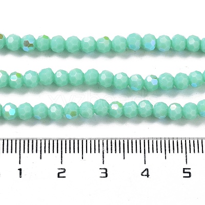 Opaque Glass Beads Strands EGLA-A035-P4mm-L14-1
