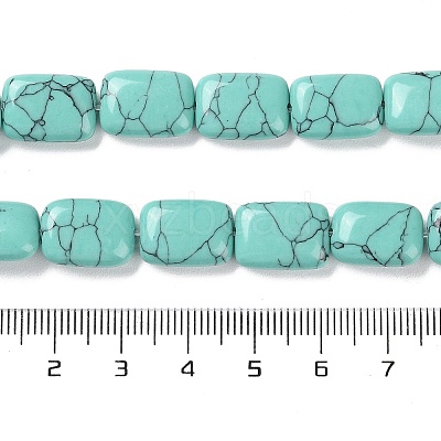 Synthetic Turquoise Beads Strands G-K357-D17-01-1