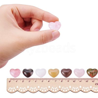 18 Kinds Natural/Synthetic Gemstone Cabochons G-PH0029-03-1