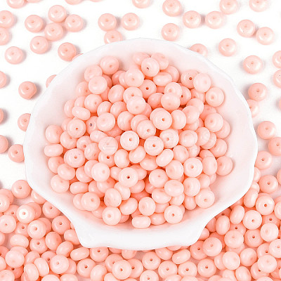 Opaque Baking Paint Glass Seed Beads SEED-N008-03A-01-1