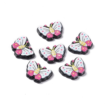 Opaque Resin Cabochons RESI-C027-03B-1