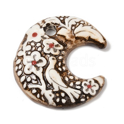 Handmade Porcelain Big Pendants PORC-Z003-01F-1