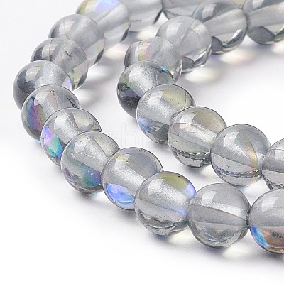 Synthetic Moonstone Beads Strands G-E573-02A-08-1