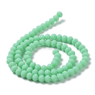 Glass Beads Strands EGLA-A034-P6mm-MD14-1