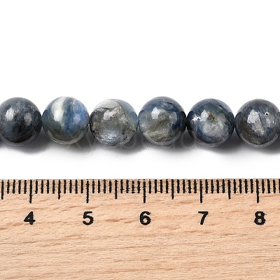 Natural Kyanite Beads Strands LS-G-NH0046-C04-8MM-01-1