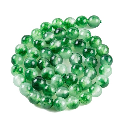 Natural Malaysia Jade Beads Strands G-A146-8mm-C-M-1